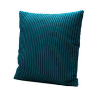 KISSENHÜLLE Anafi 40x40cm PETROL - Petrol, Textil (40/40cm)