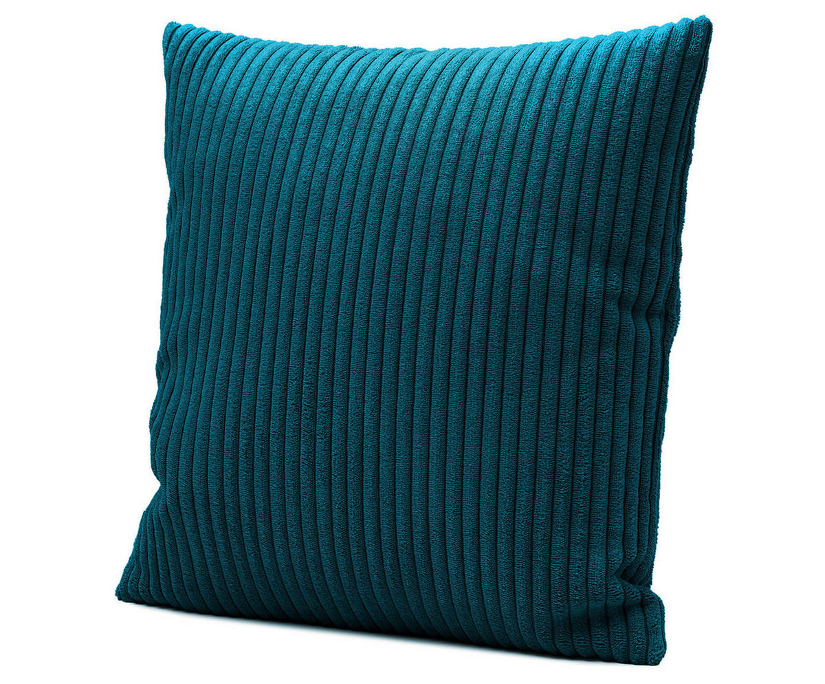 KISSENHÜLLE Anafi 40x40cm PETROL - Petrol, Textil (40/40cm)