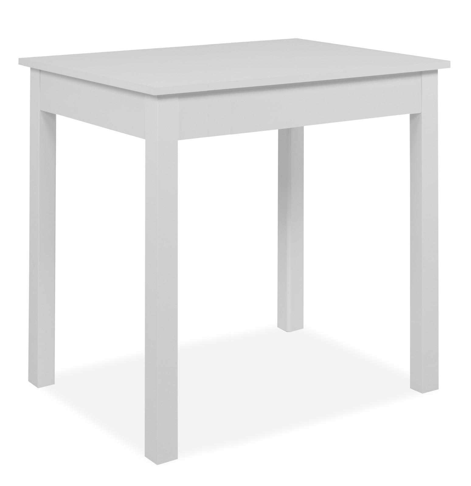 Furn.Design Esstisch Weiß 90x76x67 cm