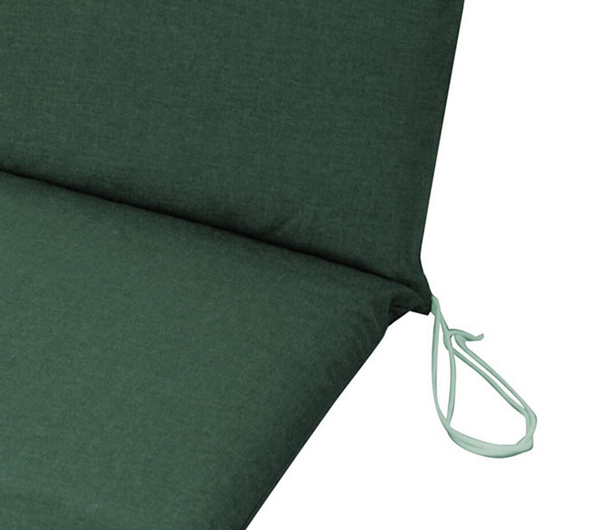 BANKAUFLAGE Oxford - 2-sitzer, dunkelgrün 98x88x7 cm - Grün, Textil (98/7/88cm) - TPFGarden