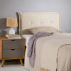 KOPFTEIL JALEYA 90X190 CM - Beige, Textil (91/99/7cm) - IDIMEX