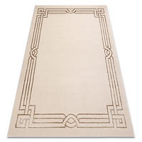 MATTA ALLURE 1907 grekisk Ram - Strukturell, snygg, glamour beige 200/290 cm - Beige, Textil (200/290cm) - rugsX
