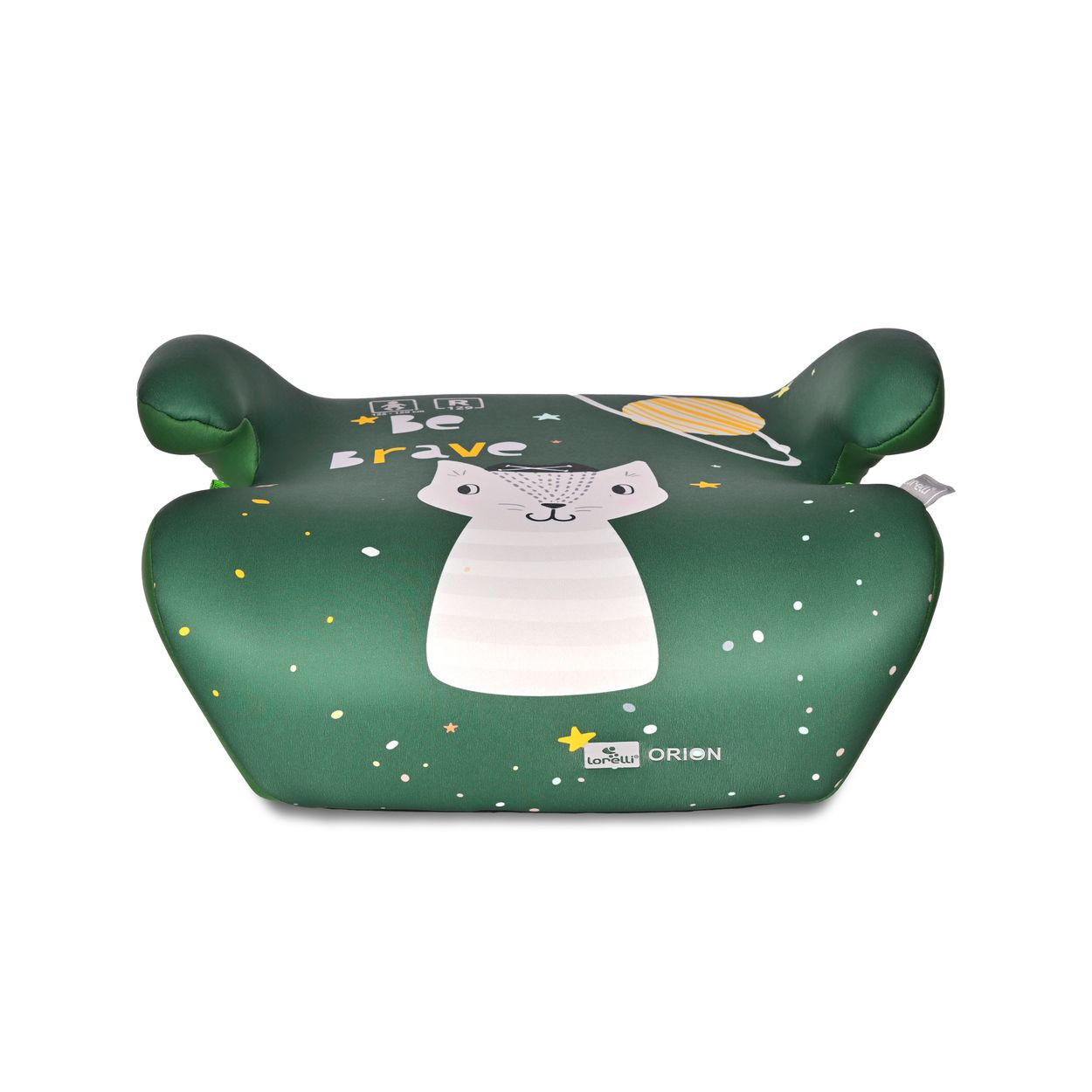 KINDERSITZE i-Size Orion grün (125-150cm) Boostersitz, Bezug waschbar - Grün, Kunststoff (41/20/37cm) - Lorelli