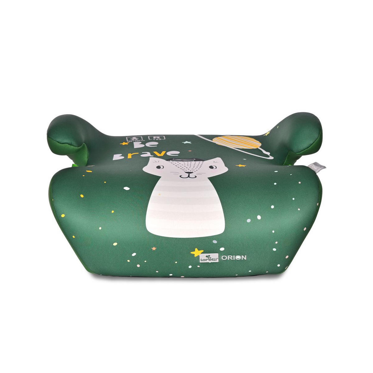 KINDERSITZE i-Size Orion grün (125-150cm) Boostersitz, Bezug waschbar - Grün, Kunststoff (41/20/37cm) - Lorelli