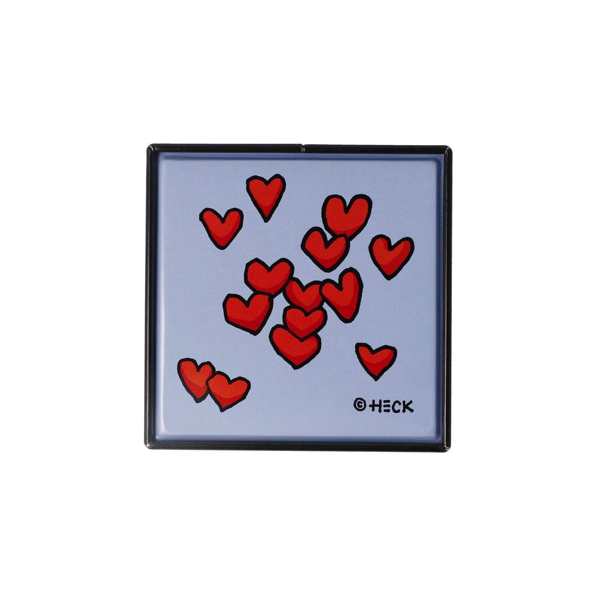 TEEDOSE Ed Eck- Love Dog, Pop Art, Metall, Bunt, 600 ml - Multicolor, Metall (7.5/11/7.5cm) - Goebel