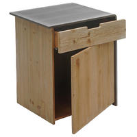 KOMMODE Braun - Braun, Holz (50/60/40cm) - MCW
