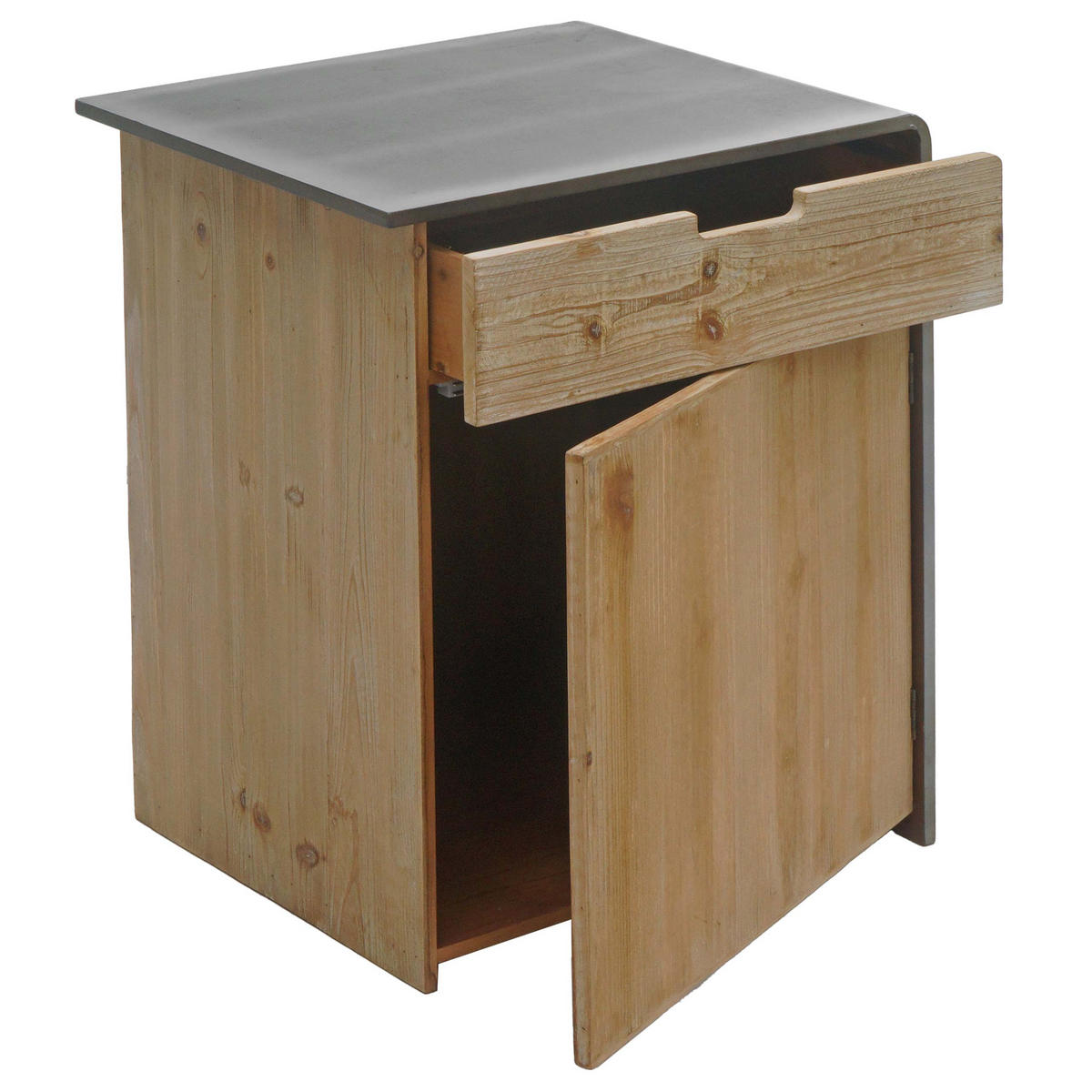 KOMMODE Braun - Braun, Holz (50/60/40cm) - MCW