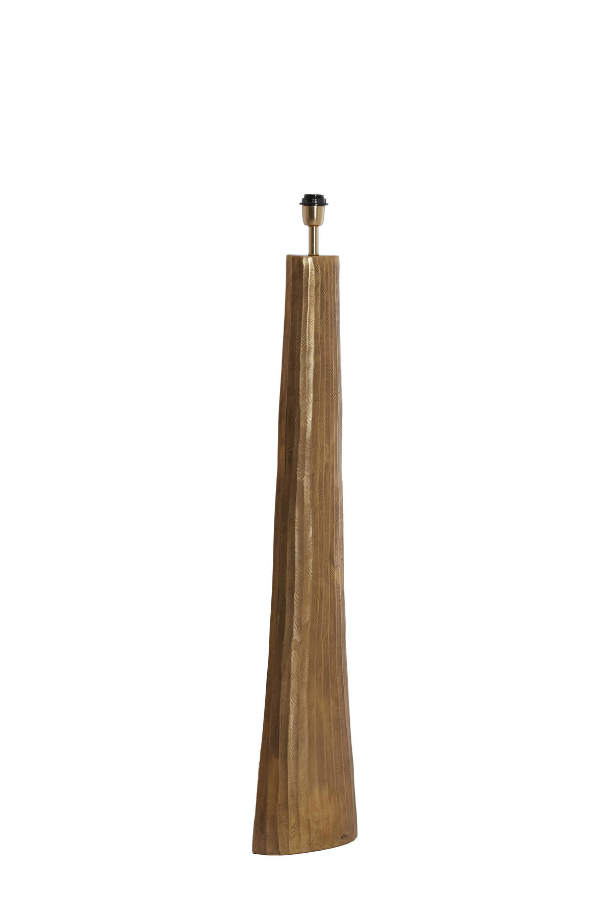 STEHLAMPE Mijas Bronze 24/12/119 cm - Messingfarben, Metall (24/12/119cm) - Light & Living