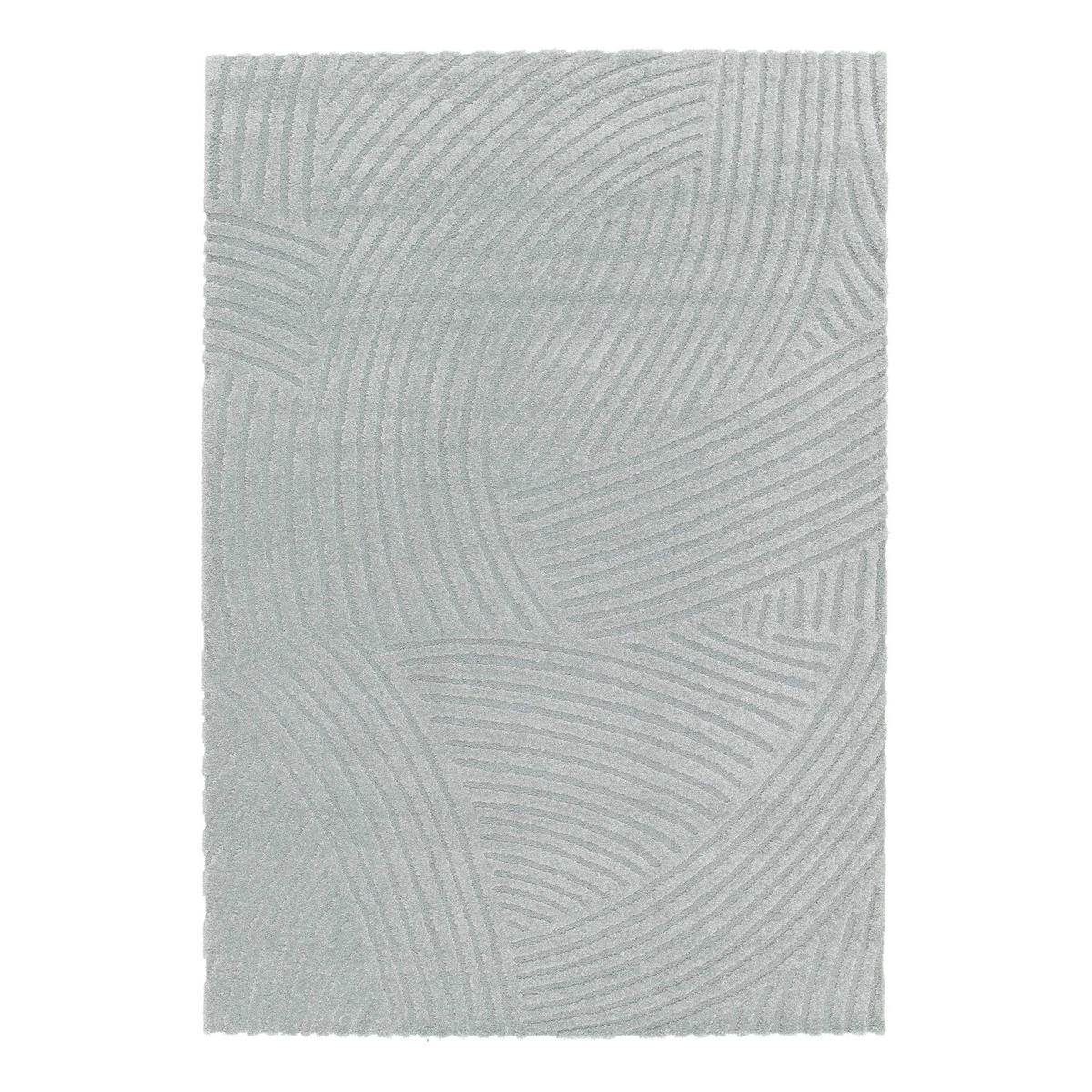 TEPPICH sehr weich mit Relief-Effekt blau - Blau, Textil (200/290cm) - AFK Living