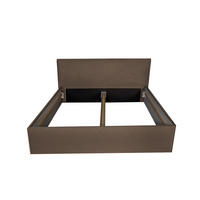 POLSTERBETT bali Dunkelbraun 100 x 200 x 40 cm Stauraum Ohne Matratze und Lattenrost - Dunkelbraun, Holz (100/200cm) - Halmon Schlafkomfort Betten 