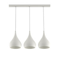 HÄNGELEUCHTE - Weiß, Metall (55/25/55cm) - Lumicom