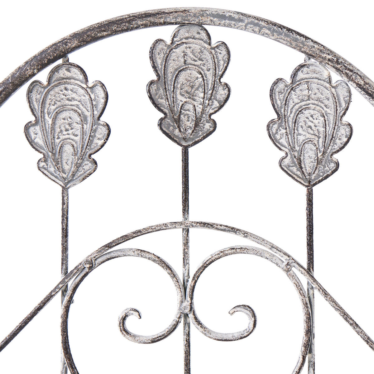 RAFT metal 123 cm 59 cm gri Visano - gri închis/gri, metal (59/123/30cm) - Beliani