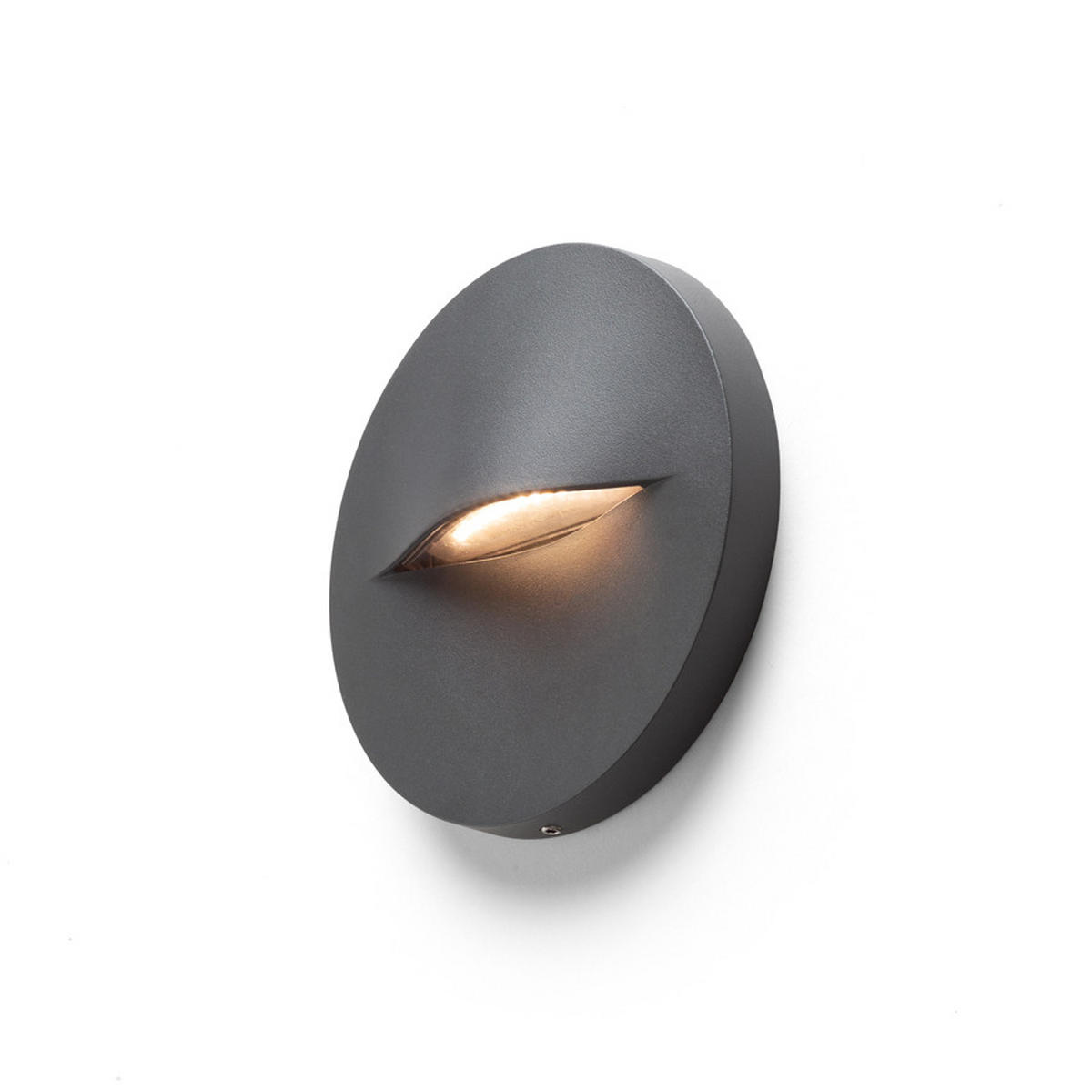 AUSSENLEUCHTE BOBO R Anthrazitgrau 3 W IP65 - Grau, Metall (35/14/30cm) - Rendl