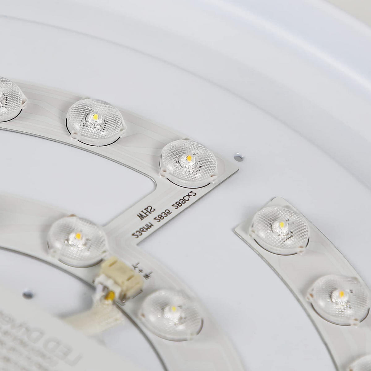 LED stropní svítidlo Lukas 40/40/6 cm - hnědá, kov (40/40/6cm) - Nettlife