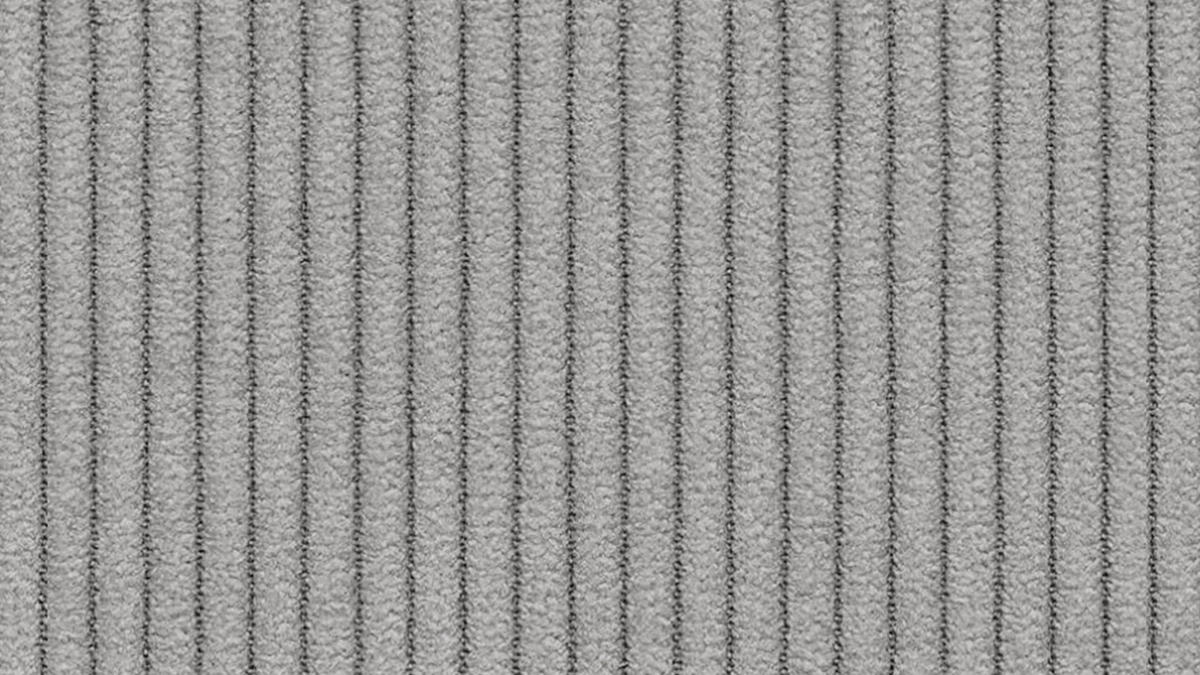 ECKSOFA VILT 3-Sitzer, hellgrau - Hellgrau/Schwarz, Holzwerkstoff/Textil (221/156cm) - Courtois Laville