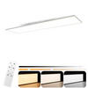 LED-DECKENLEUCHTE Landshut 100/25/4.5 cm - Weiß, Metall (100/25/4.5cm) - Nettlife