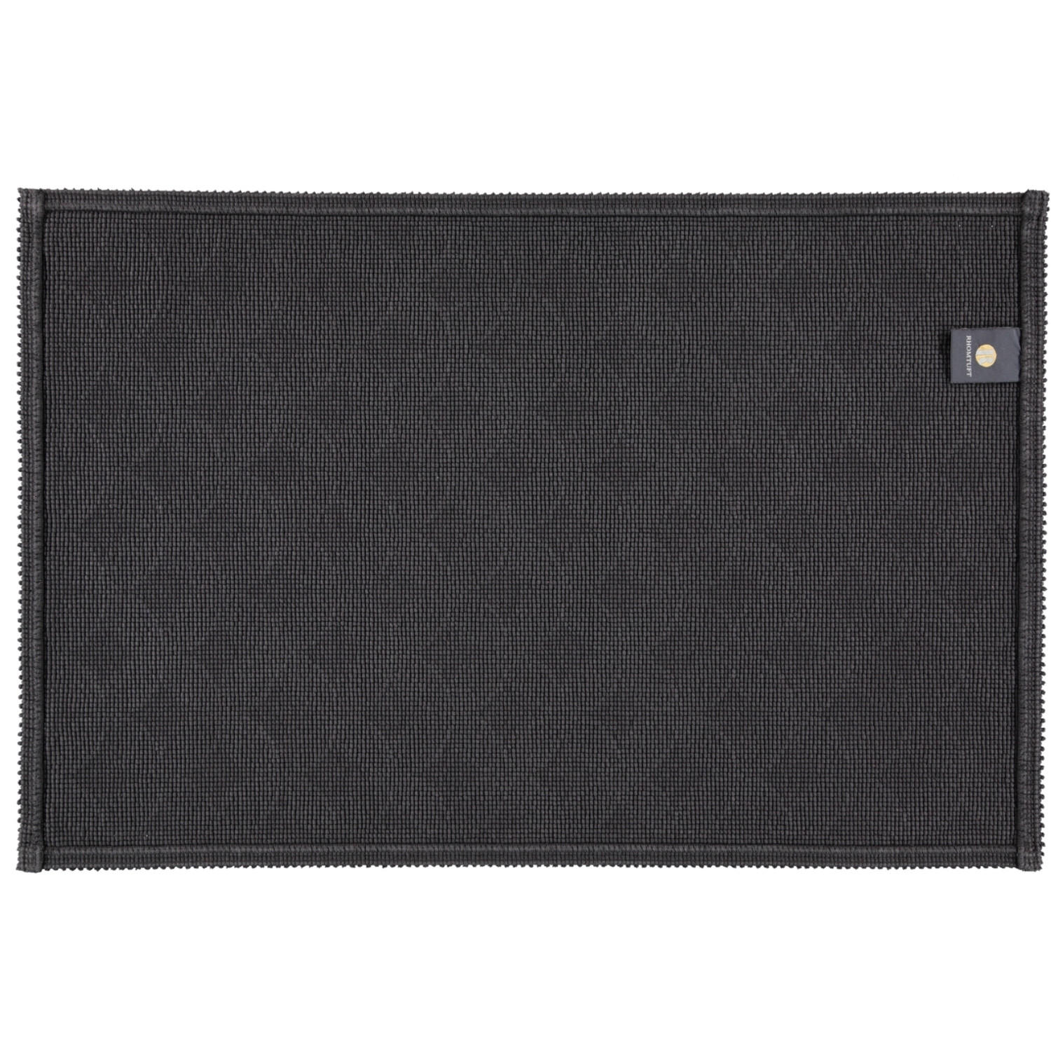 BADEMATTEN SEASIDE ZINN - 02 - Dunkelgrau, Textil (60/90cm) - Rhomtuft
