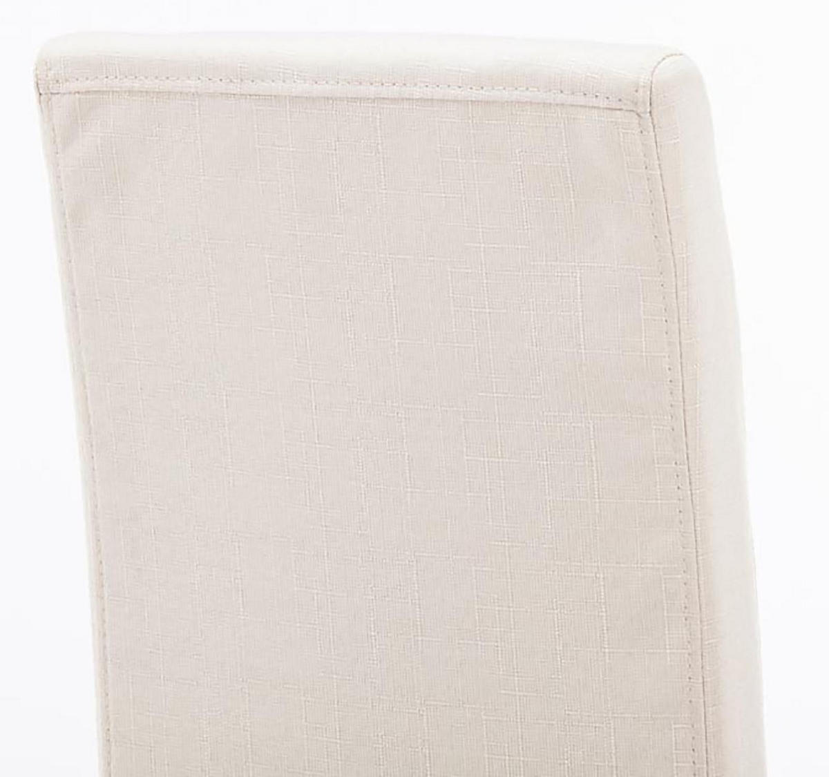 ESSZIMMERSTUHL Ines Stoff, Gestell Holz Cappuccino Creme - Naturfarben/Cappuccino, Holz/Textil (41/91/47cm) - TPFLiving