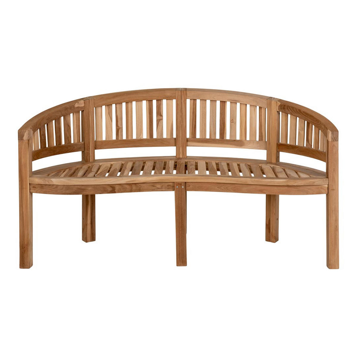 GARTENBANK Teak Dekor - Teakfarben, Holzwerkstoff (150/85/60cm) - ebuy24