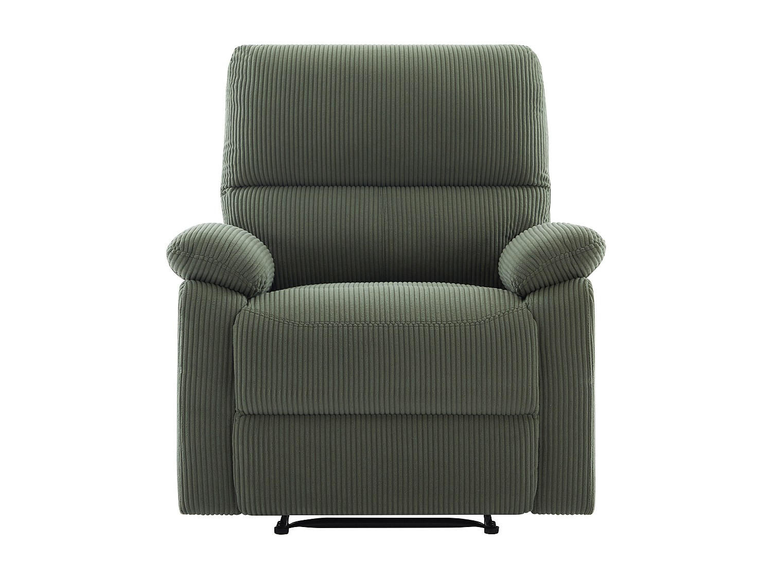 RELAXSESSEL - 1 Person - stoff - grün Lunano - Grün, Textil (91/102/89cm) - Vente-Unique