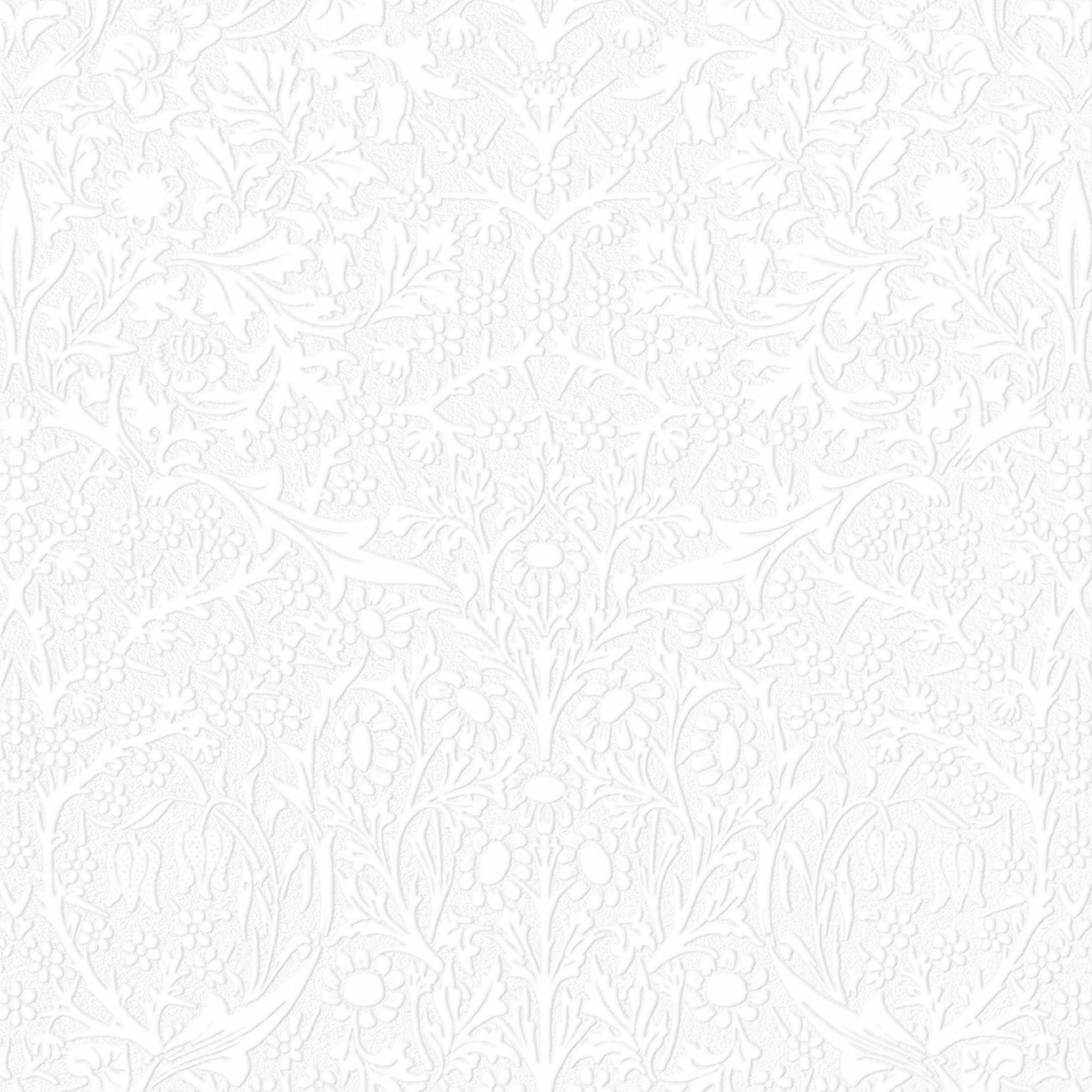 VLIESTAPETE Schlehdorn 1000x52cm - Creme, Papier/Kunststoff (52/1000cm) - William Morris at Home