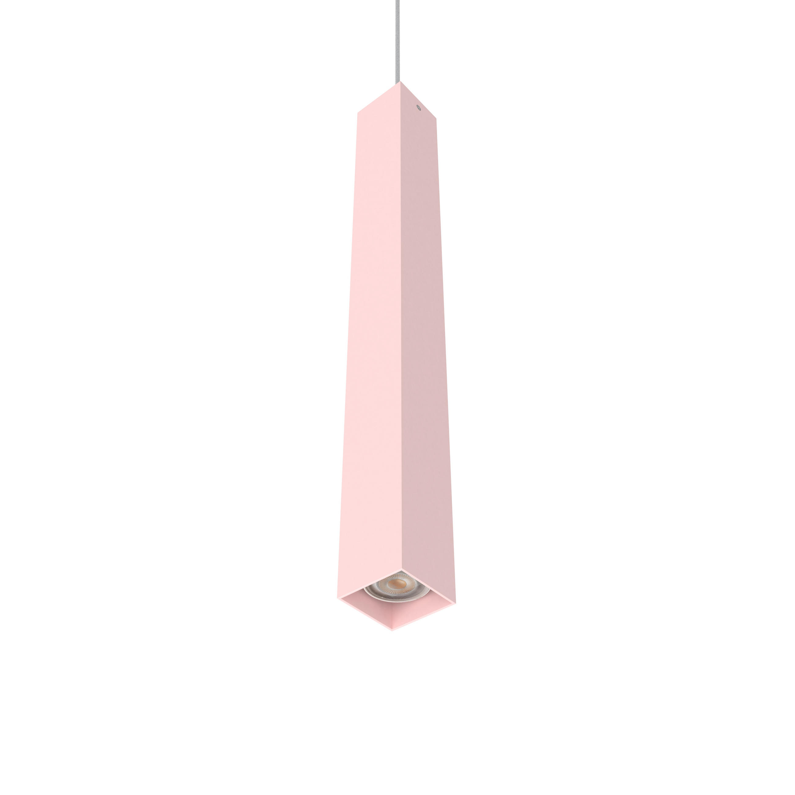 HÄNGELEUCHTE Cube H60 - Pink, Metall (6/6/60cm) - Lumicom