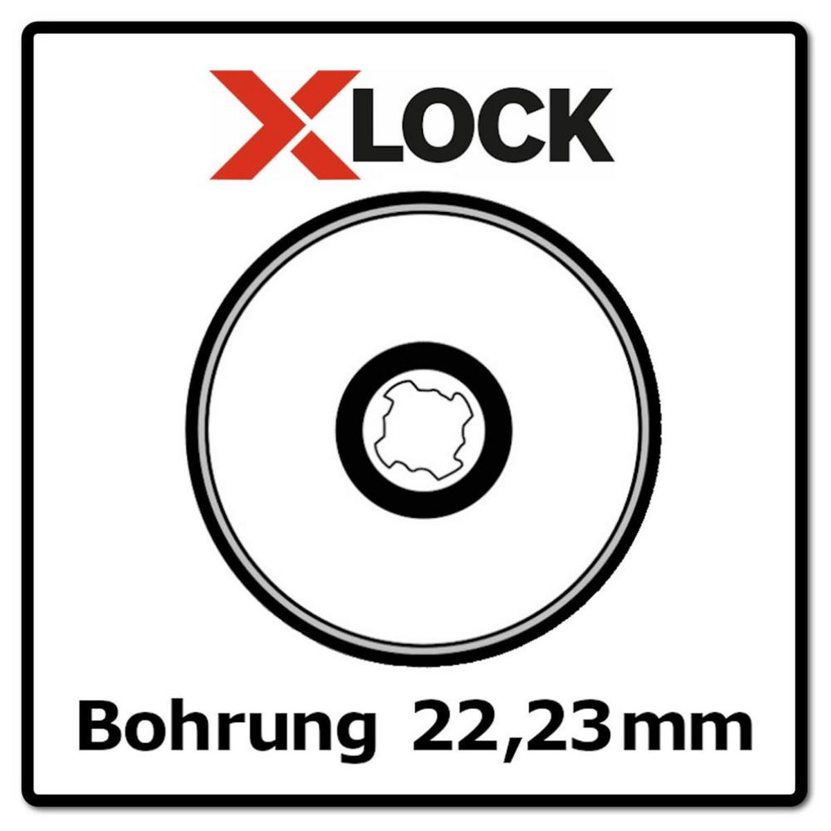 BOSCH Expert for Inox & Metal Trennscheibe X-LOCK 125 x 22,23 mm ( 2608619264 ) - Multicolor, Metall (13.5/135/5cm) - Bosch Professional