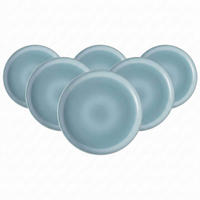 DESSERTTELLER Perlemor Aqua blau ø 23,8 cm 6er Set - Blau, Keramik (23.8cm) - like.Villeroy & Boch