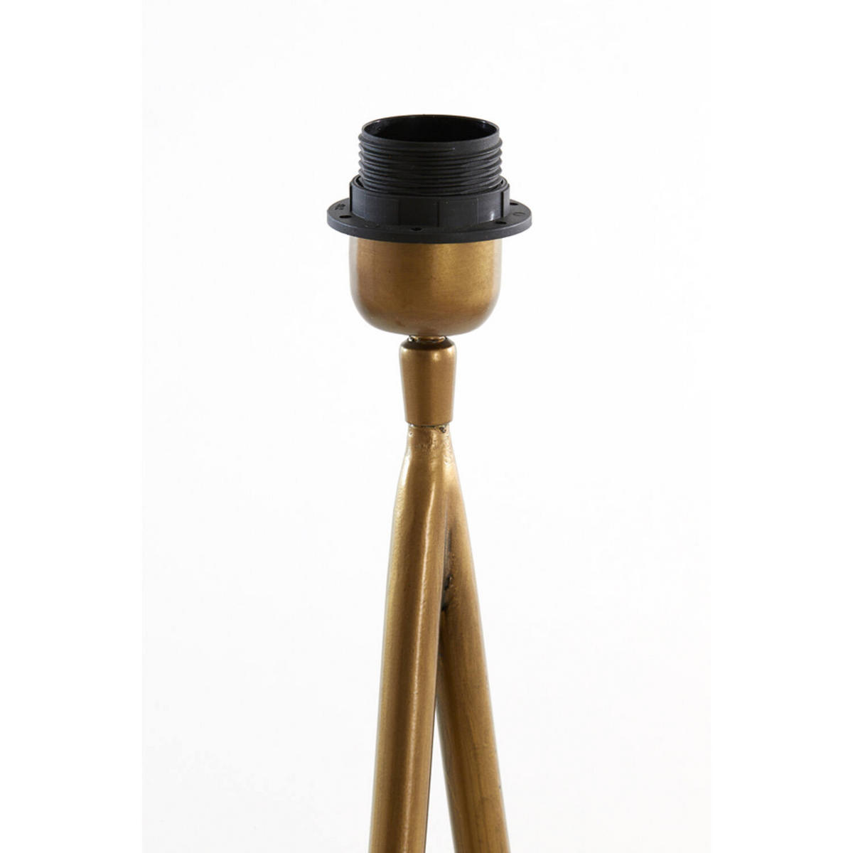 STEHLEUCHTE Okno Gold 46/17/140 cm - Goldfarben, Metall (46/17/140cm) - Light & Living