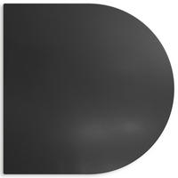 FUNKENSCHUTZPLATTE Grillunterlage Metall Schwarz 100x100 cm - Schwarz, Metall (100/100/0.1cm) - ArtPrintCave