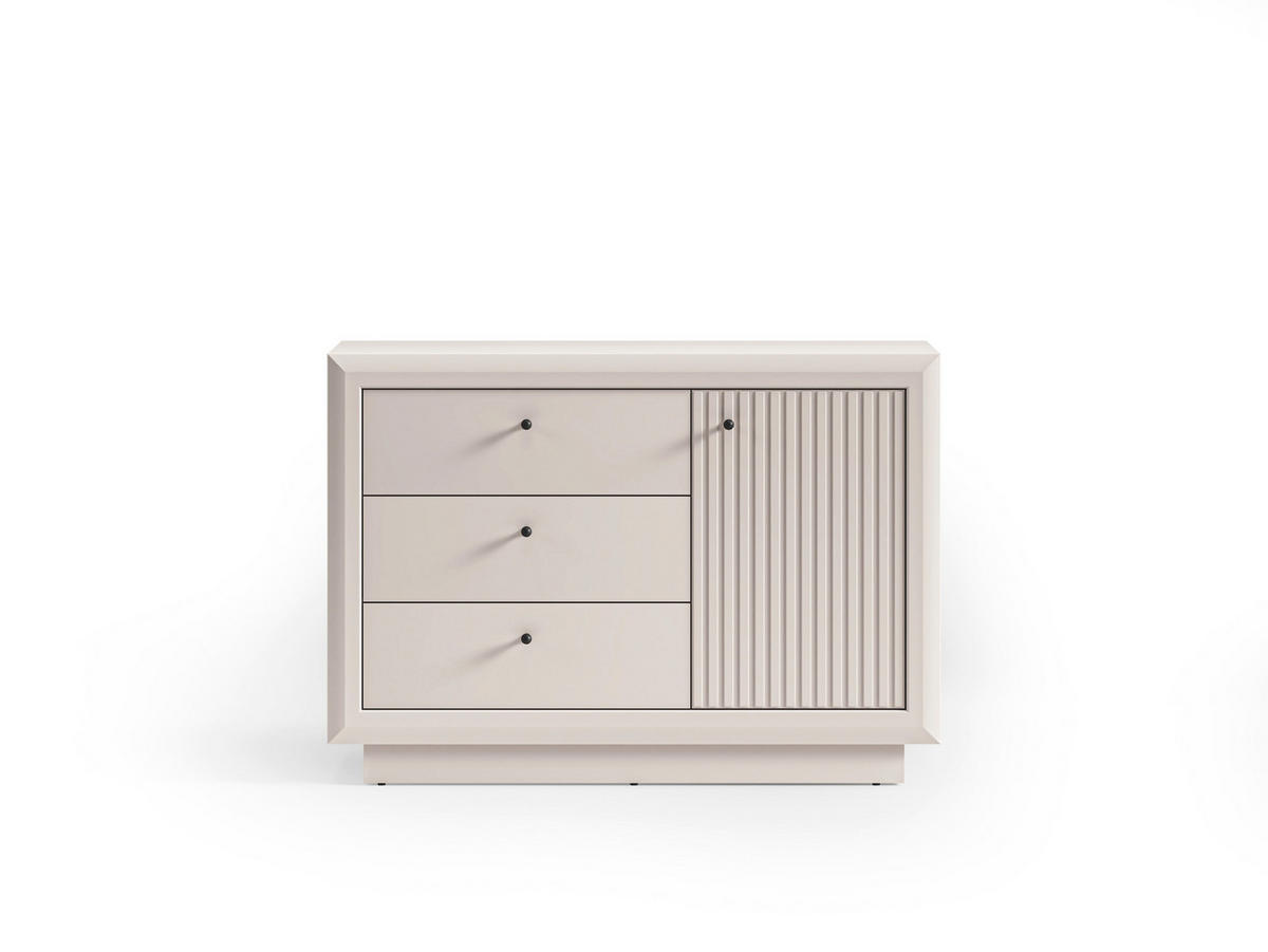 KOMMODE – SOLO 06 – 120 cm – Solo – Kaschmir - Kaschmir, Holzwerkstoff (120/85/40cm) - hi-markt