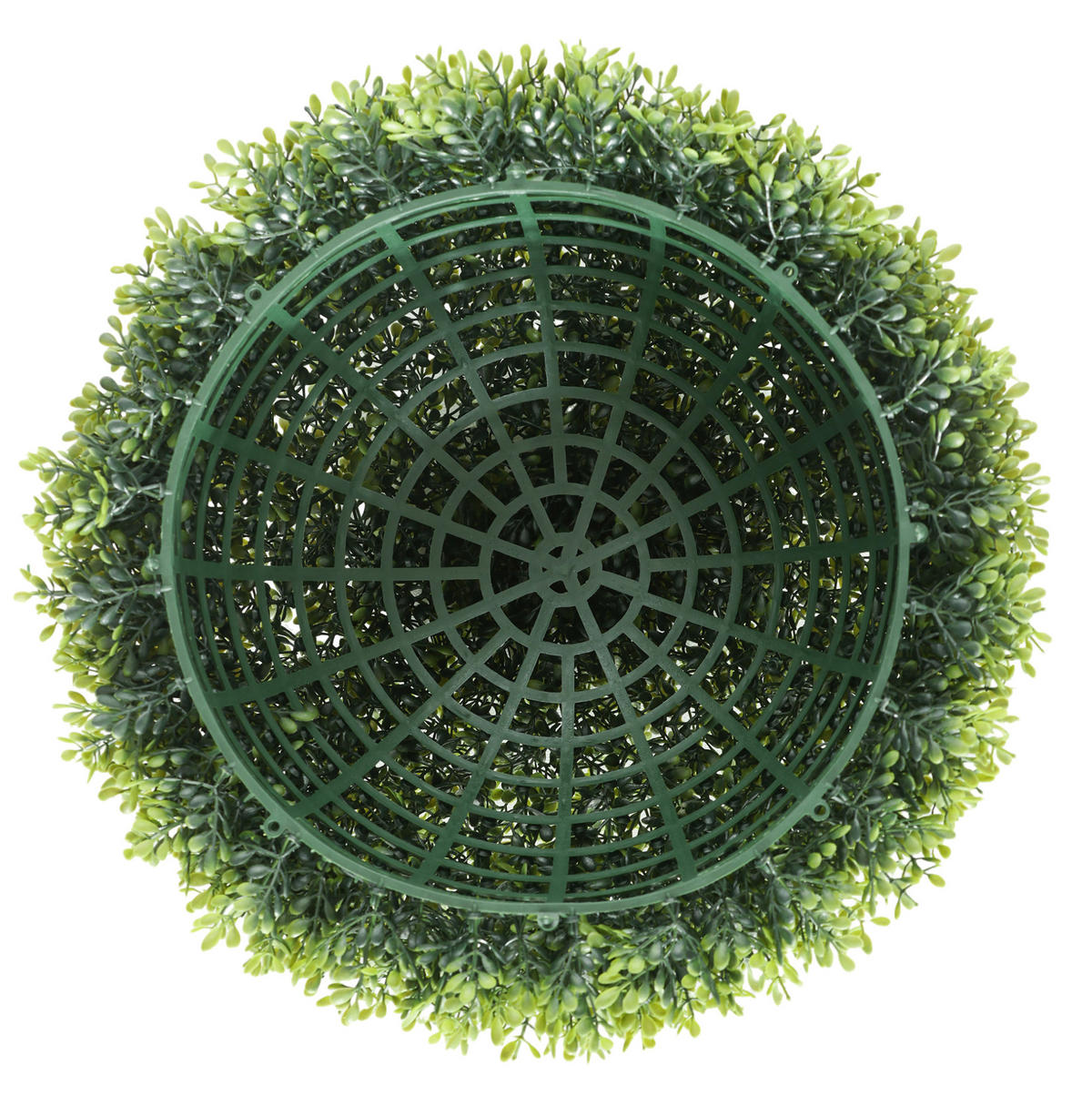 KUNSTPFLANZEN 40/40/40 cm grün aus Kunststoff mit einfacher Montage - Grün, Kunststoff (40cm) - OKWISH