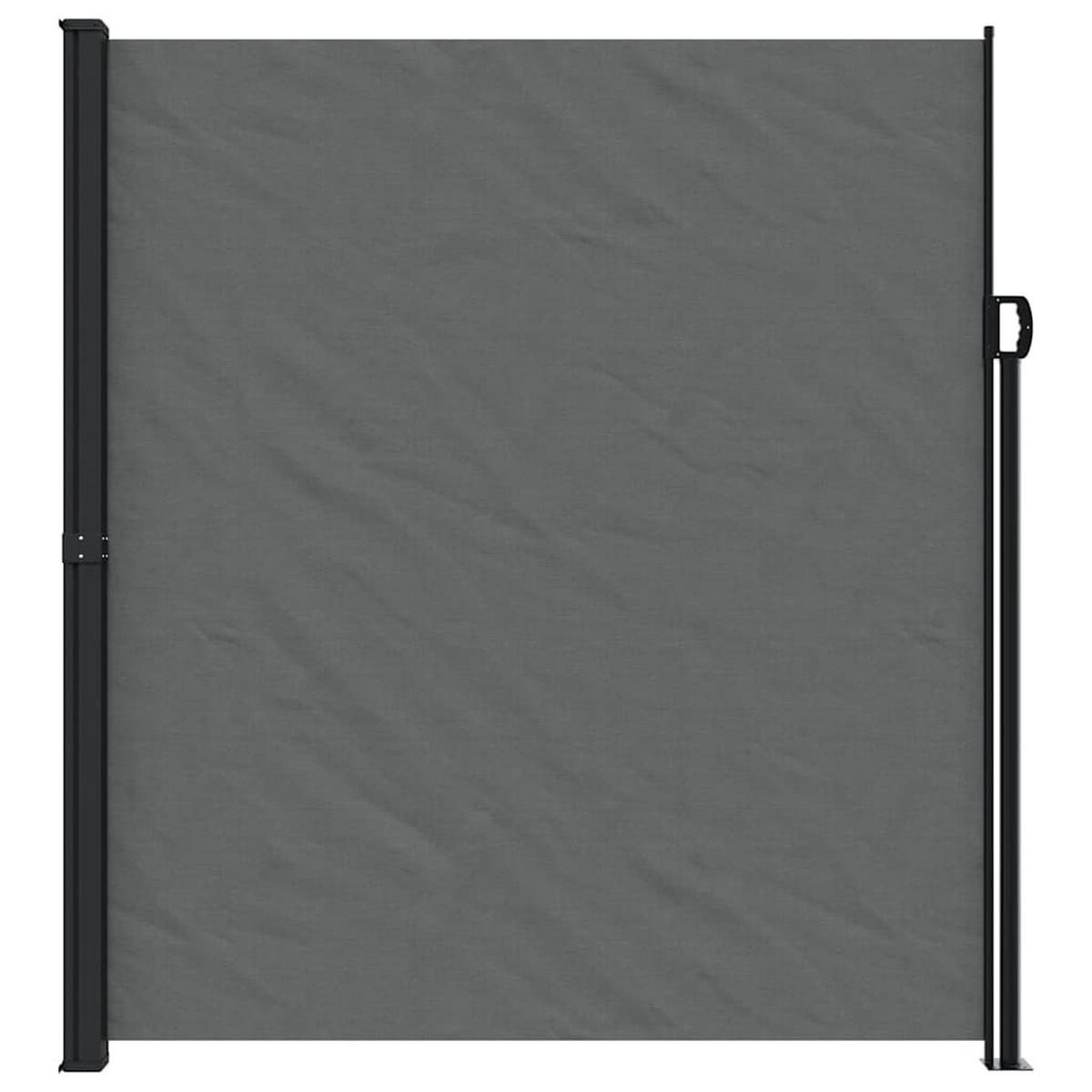 SEITENMARKISE Ausziehbar Anthrazit 220/600 Cm - Anthrazit, Textil (220/600cm) - vidaXL