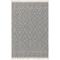 BAUMWOLLTEPPICH Sydney Hellgrau 120x170 cm - Hellgrau, Textil (120/170cm) - benuta Pure
