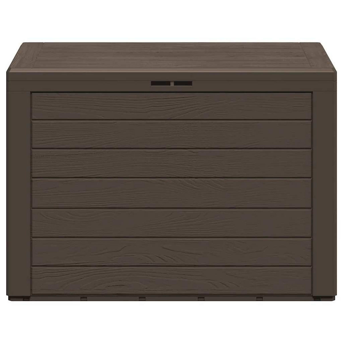 GARTENTRUHE Braun 78/44/55 Cm - Braun, Kunststoff (44/55/78cm) - vidaXL