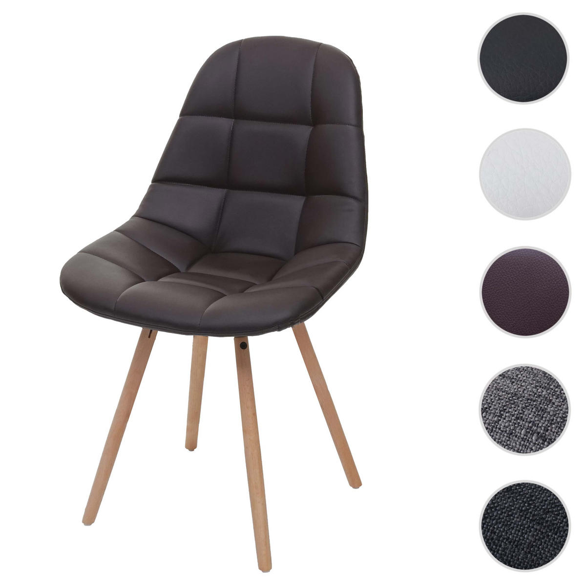 ESSZIMMERSTUHL Braun - Braun, Textil (47/82/53cm) - MCW
