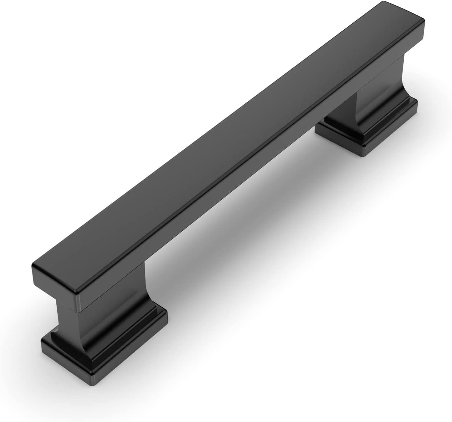 MÖBELGRIFF Schwarz 2er-Set 96 mm Zinklegierung - Schwarz, Metall (0.28/1.6/1.23cm)