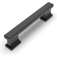 MÖBELGRIFF Schwarz 2er-Set 96 mm Zinklegierung - Schwarz, Metall (0.28/1.6/1.23cm)