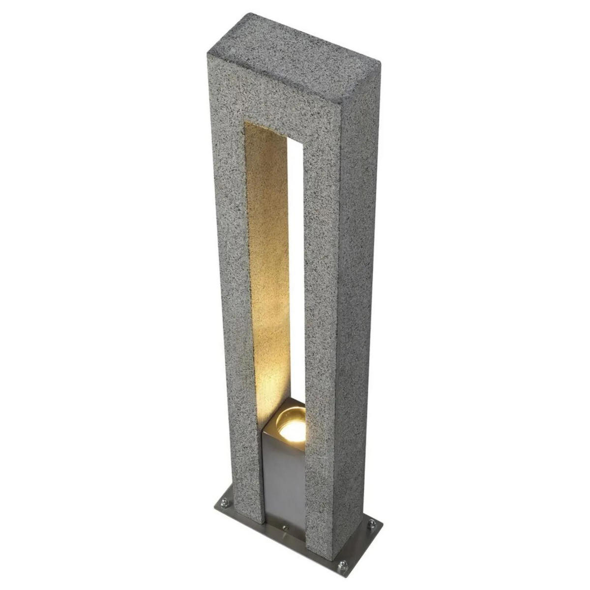 WEGELEUCHTE Arrock Arc Grau - Schwarz/Grau, Metall (14/14/70.5cm) - SLV