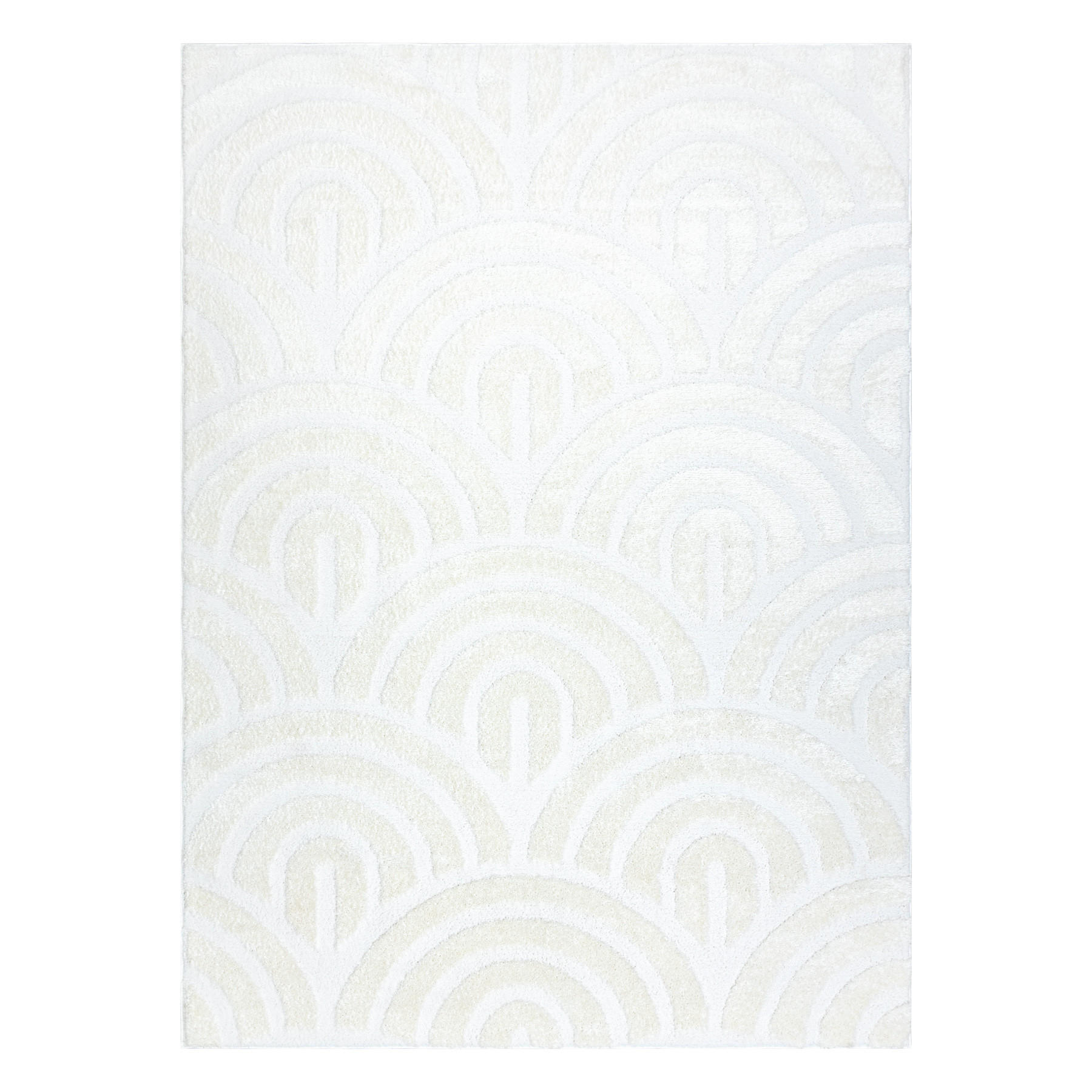 TEPPICH Mode 120/170 cm - Creme, Textil (120/170cm) - rugsX