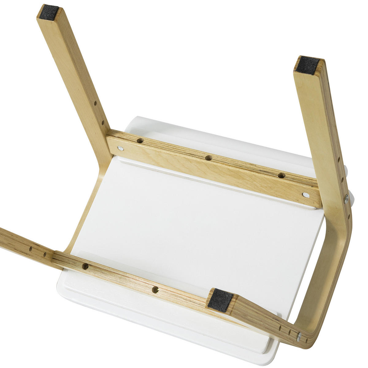 KINDERSTUHL 2er-Set - Weiß, Holz/Holzwerkstoff (40/53/32cm) - SoBuy
