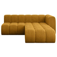 ECKSOFA modulares Sofa Darnel-L1 - 205x177x70 cm Senfgelb - Currygelb, Holzwerkstoff/Textil (205/177cm) - ALTDECOR