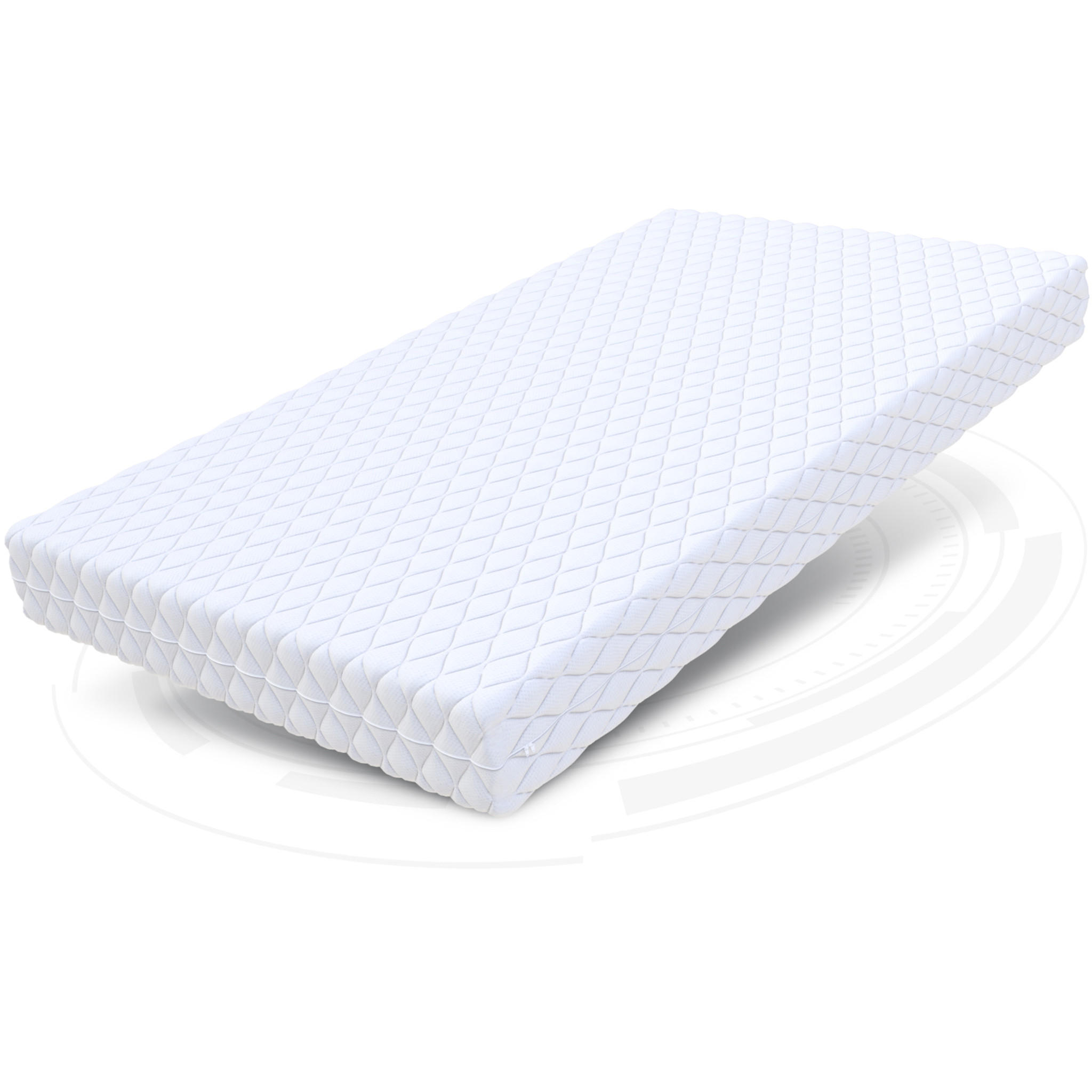 KALTSCHAUMMATRATZE Fix - Weiß, Textil (120/200cm) - FDM