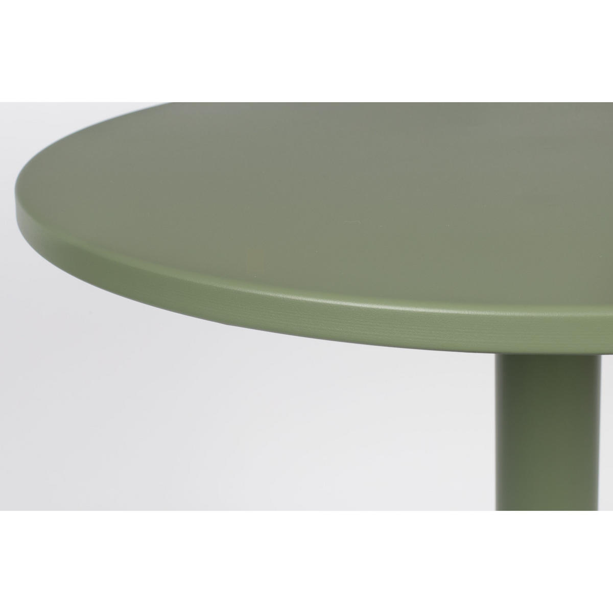BISTROTISCH Metsu Garten Rund 70 cm Grün - Grün, Metall (70/70/76cm) - Zuiver