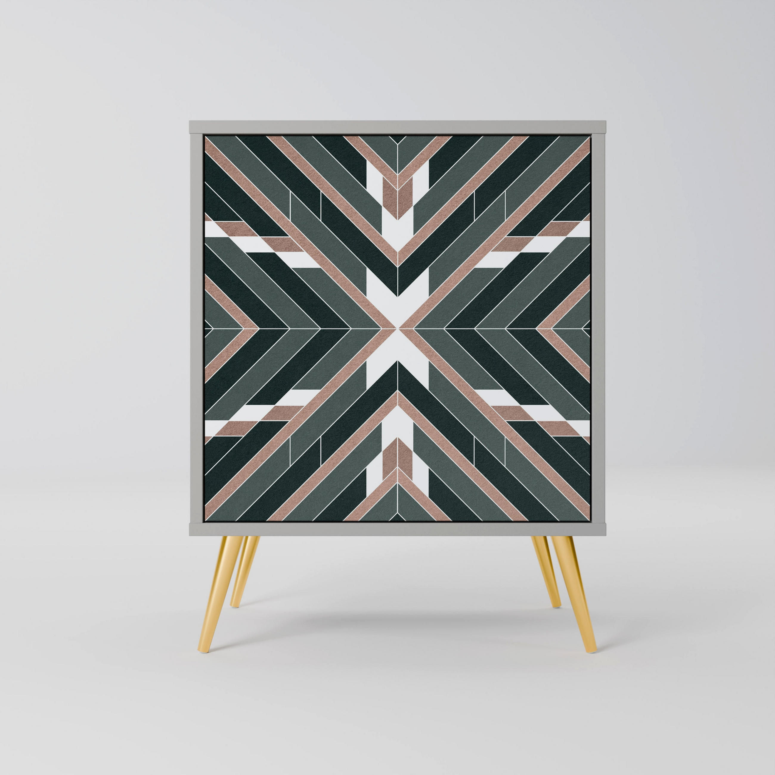 SpaceRebels Sideboard Grau 57.5x75.5x42 cm