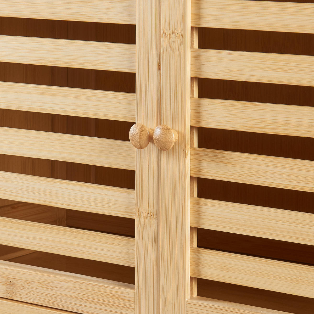 TOILETTENREGAL Haugesund - Naturfarben, Holz (60/157.5/25.5cm) - [en.casa]