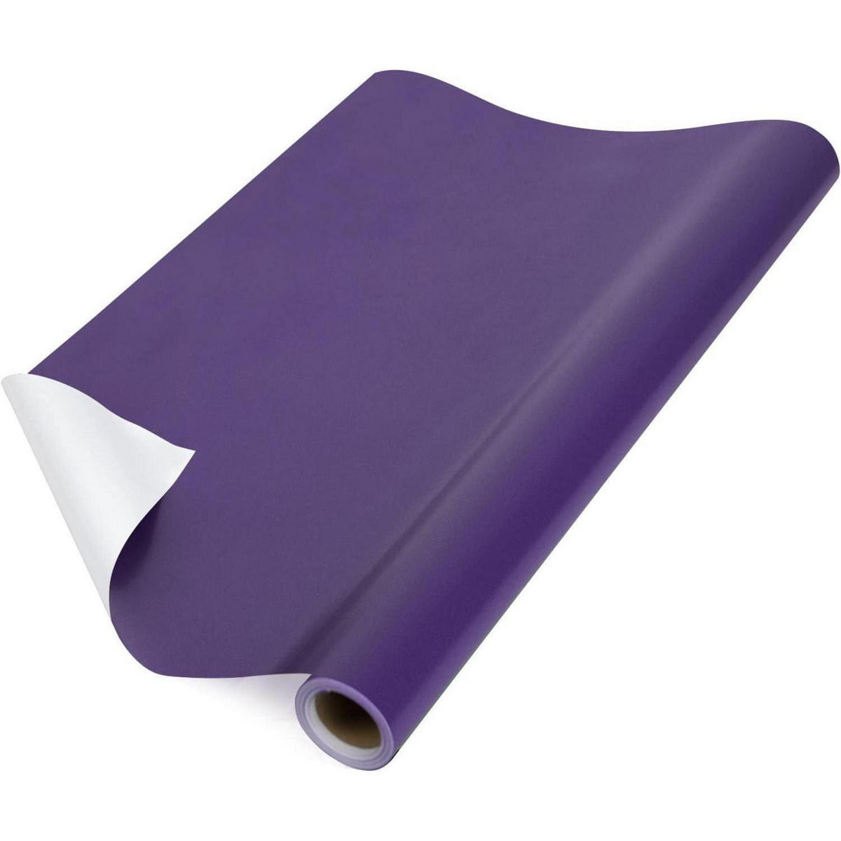 GESCHENKPAPIER Rolle 44,5 cm x 10 m Dunkelviolett - Lila, Papier (44.5/1/1000cm)
