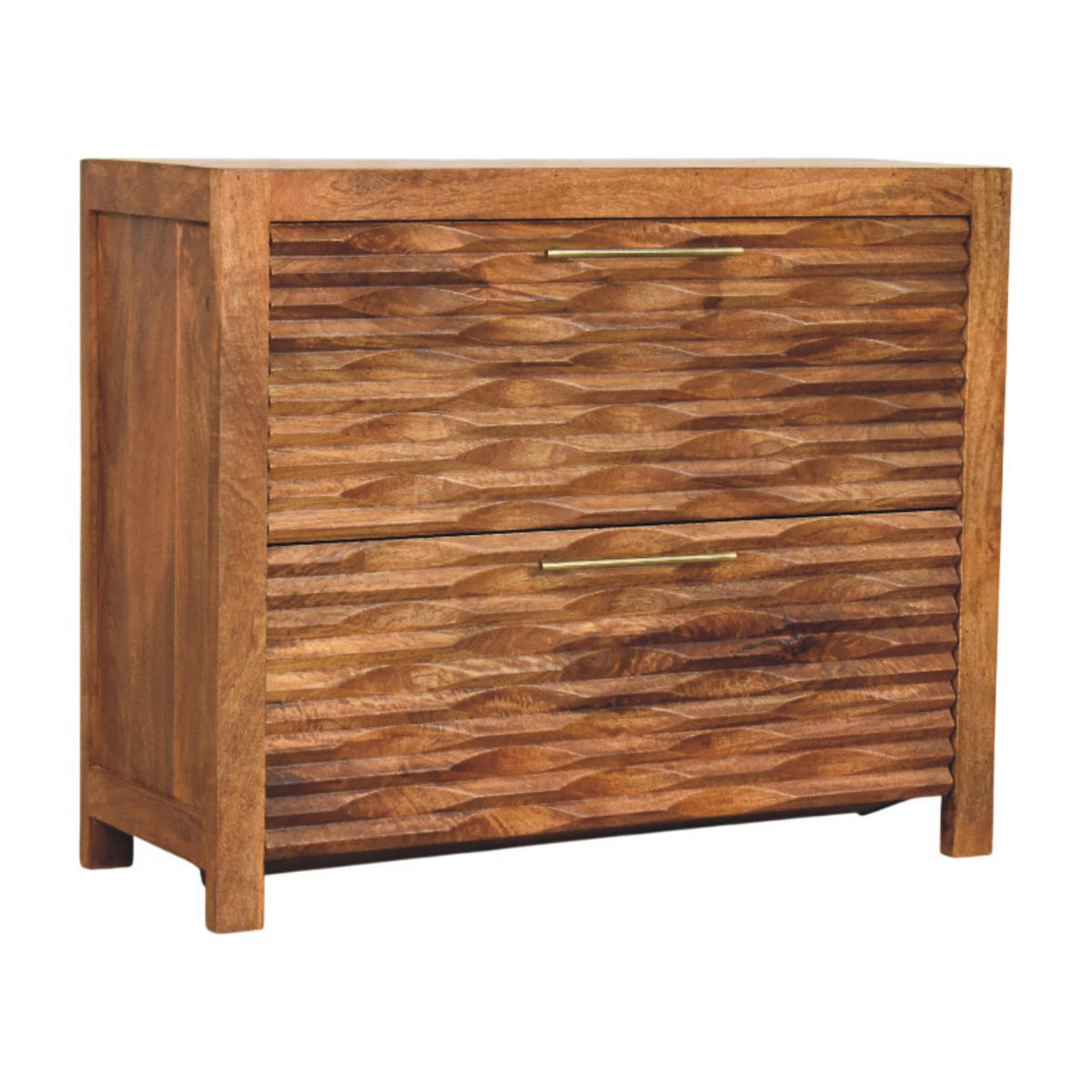 LAVICA s povrchovou úpravou Amber Oak, úložný priestor na topánky, svetlohnedá - svetlohnedá, kov/drevo (90/73/35cm) - Artisan Furniture