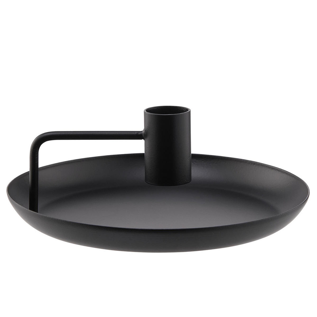 KERZENHALTER Highlight - Schwarz, Metall (17/6/17cm) - Butlers