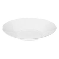 SALATSCHÜSSEL Alma Weiß 22,7/22,7/6,5 cm - Weiß, Keramik (22.7cm) - Secret de Gourmet
